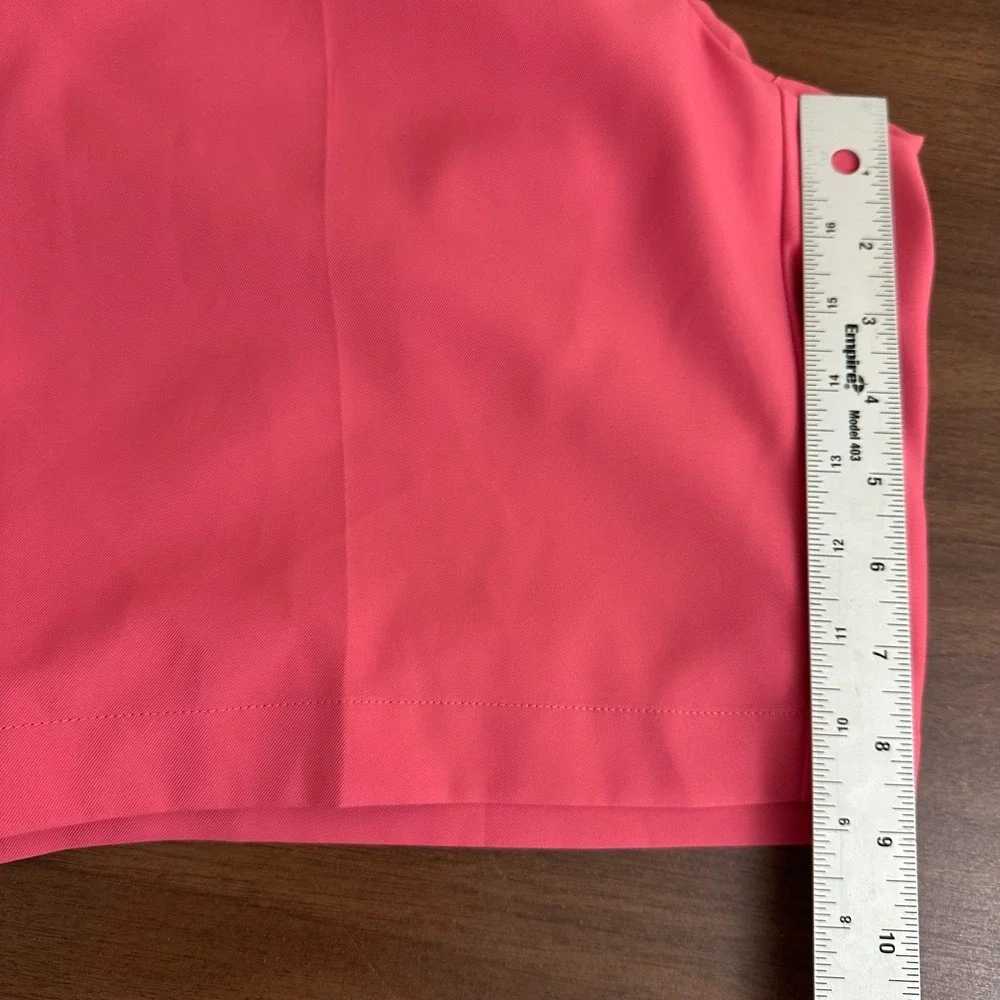 Peter Millar Chino Shorts Salem Nantucket Pink Performance Golf Casual Men 36